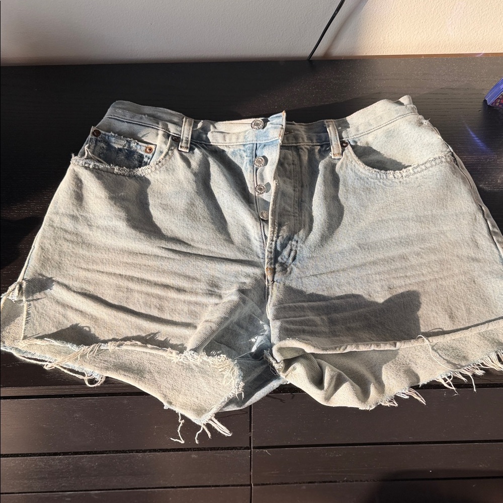Agolde denim shorts